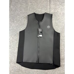 Men's 3XL 2MM O'Neill O'Riginal Full Front Zip Neoprene Vest Black